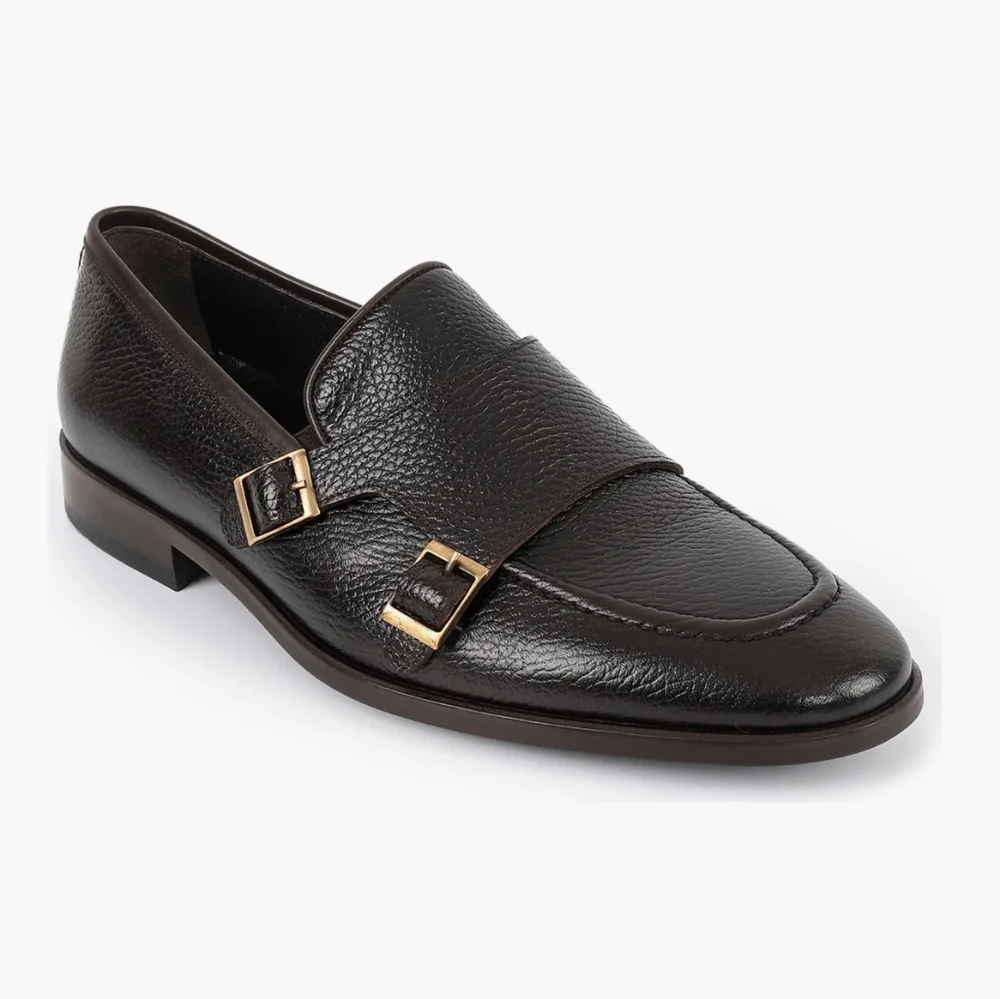 Vella Pais Ledonia Double Monk Strap Loafer (Men)